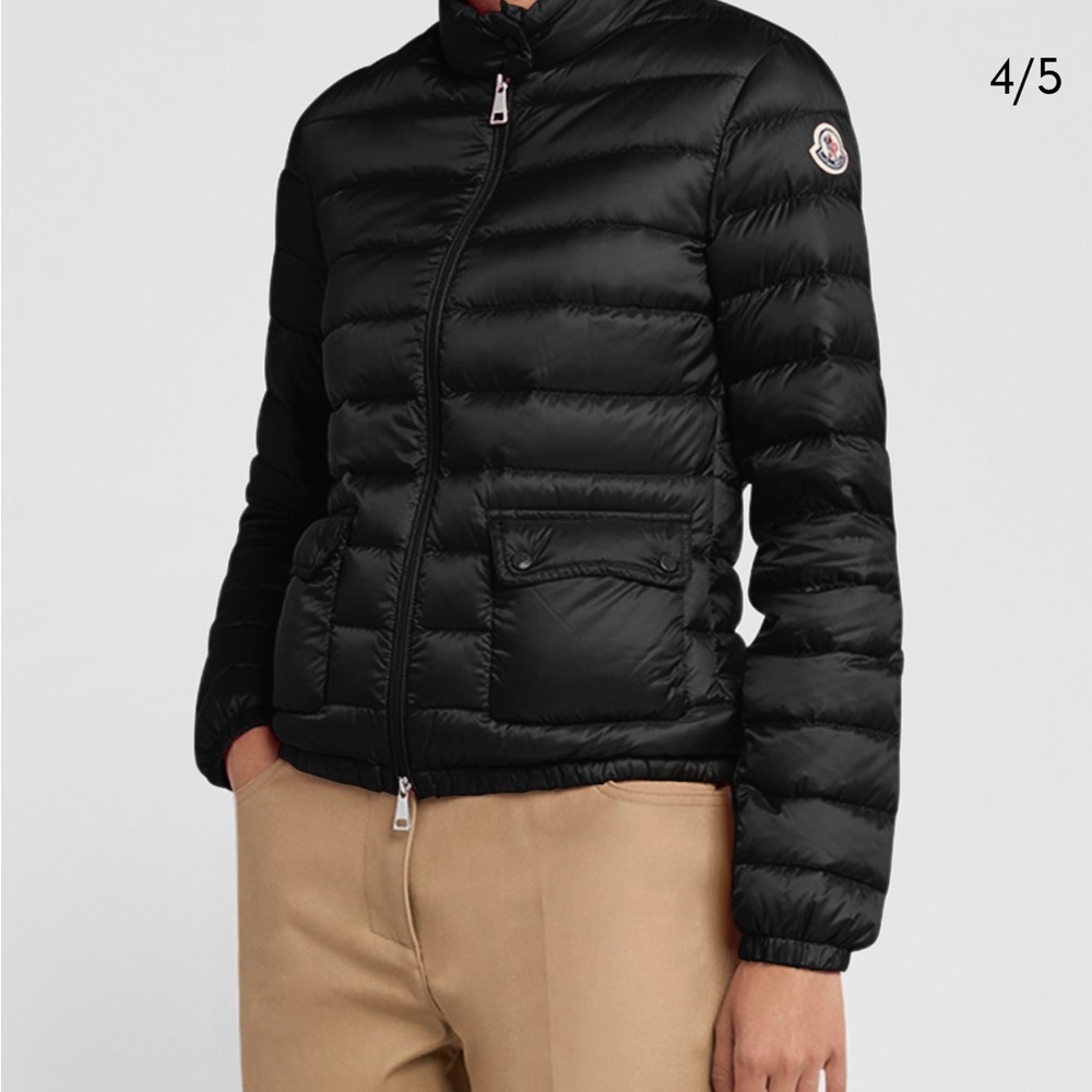 Moncler Lans Black Puffer Jacket